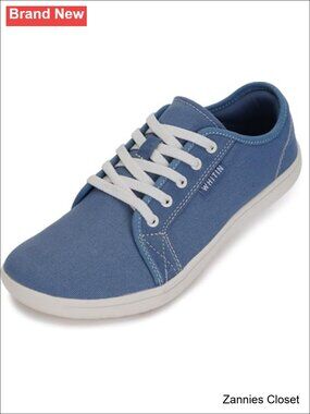 ✨ WHITIN Women's Canvas Barefoot Shoes Wide Sneakers Classic Fit W81V2